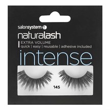 Salon System Naturalash Strip Lashes - 145 Black (Intense)