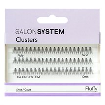 Salon System Cluster Lashes - Fluffy Short 10mm