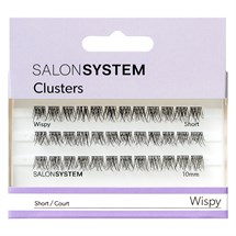 Salon System Cluster Lashes - Wispy Short 10mm