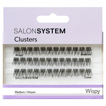 Salon System Cluster Lashes - Wispy Long 12mm