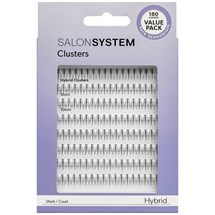Salon System Hybrid Cluster Lashes Value Pack - Short