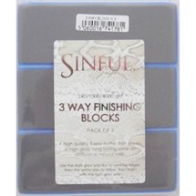 Sinful 3 Way Finishing Blocks - Pk3