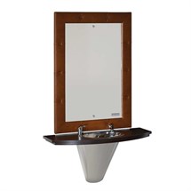 Salon Ambience Chester Barber Styling Unit with Basin