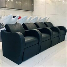 Salon Ambience Quadruple Luxury Wash Unit