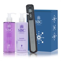 SBC Lavendar Hand 2025 Holiday Gift Box