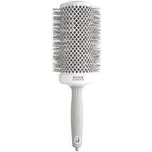 Olivia Garden Expert Blowout Speed Wavy Bristles White & Grey 65mm