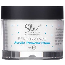 Star Nails Performance Acrylic Powder 40g - Clear