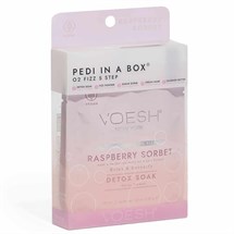 Voesh 5 Step Pedi In A Box O2 Fizz - Raspberry Sorbet