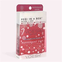 Voesh 4 Step Pedi In A Box Limited Edition - Peppermint Swirl