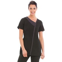 Havana Tunic Black With Grey Stripe