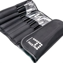 Facefix Cosmetic Brush Kit Roll