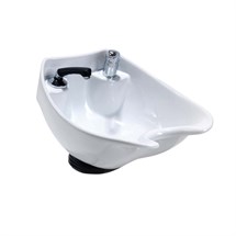 REM Sumo Porcelain Backwash Basin - White (with tilt mechanism)