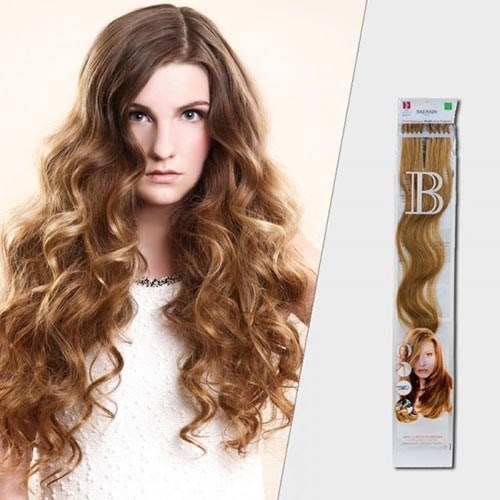 Balmain Fill In Extensions Natural Wavy Hair 45cm 10pcs 10
