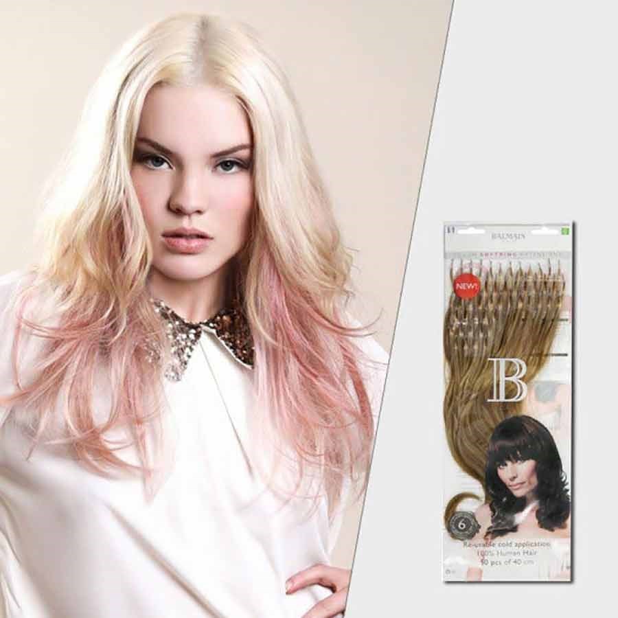 rabat Hates overskæg Balmain Fill-in Softring Extensions Human Hair 40cm 50pcs - L6 | Human Hair  | Capital Hair & Beauty