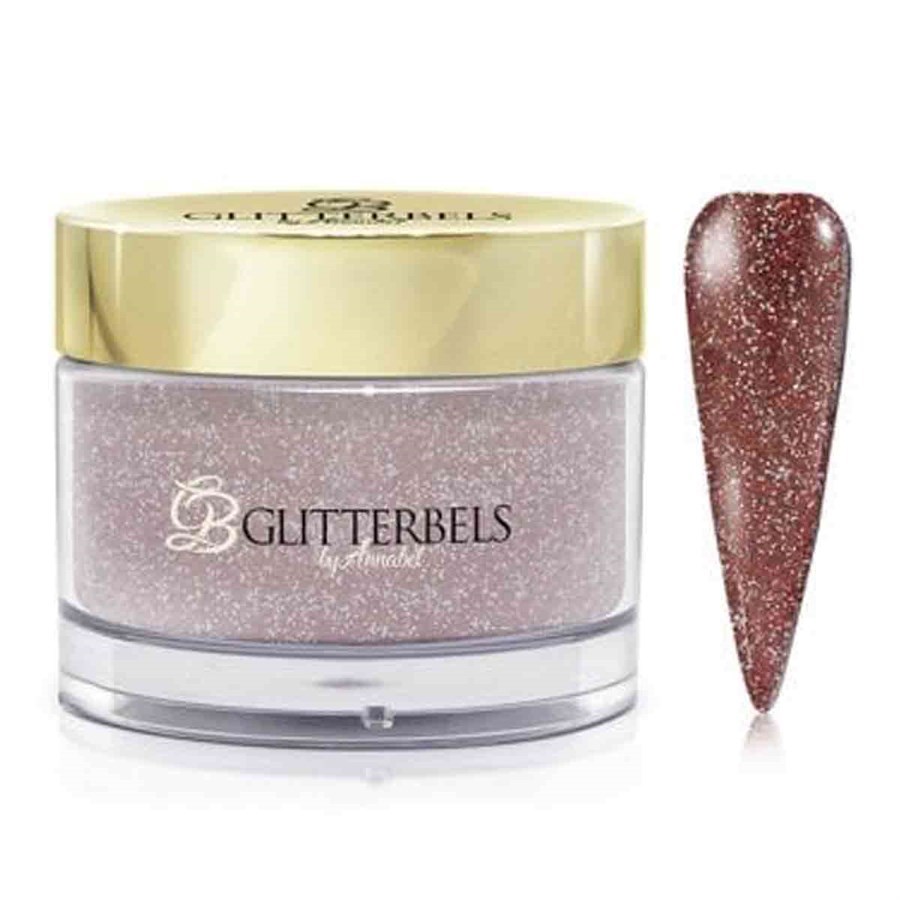 Glitterbels Pre Mixed Glitter Acrylic Powder 28g Red Devil