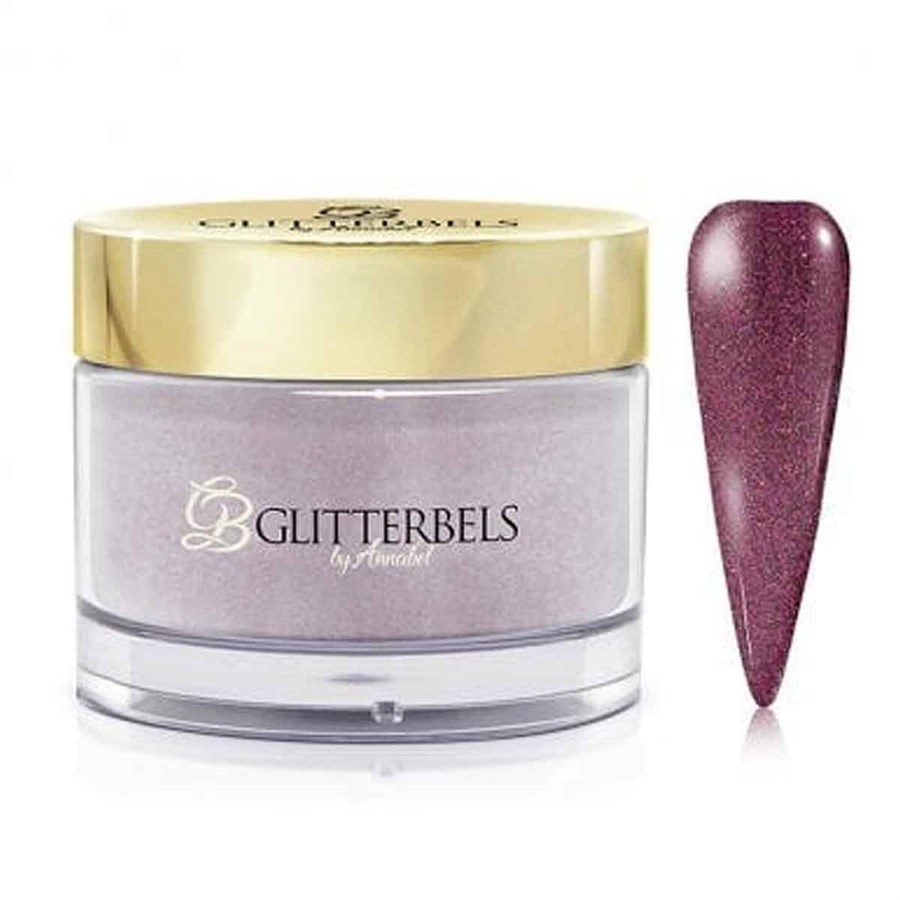 Glitterbels Pre Mixed Glitter Acrylic Powder 28g Berry Blitz