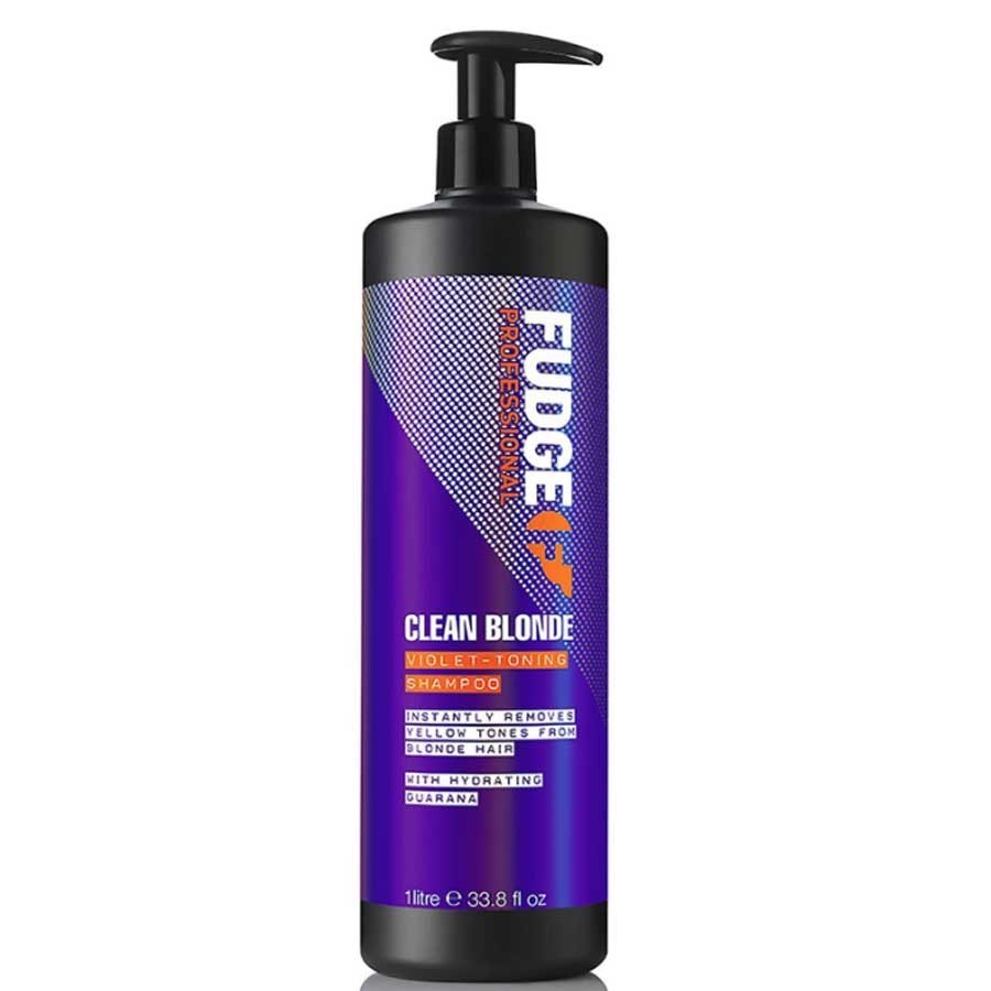 Fudge Clean Blonde Violet Toning Shampoo 1000ml | Shampoo | Capital Hair & Beauty Fudge Clean Blonde Violet Toning Shampoo 1000ml | Shampoo | Capital Hair & Beauty