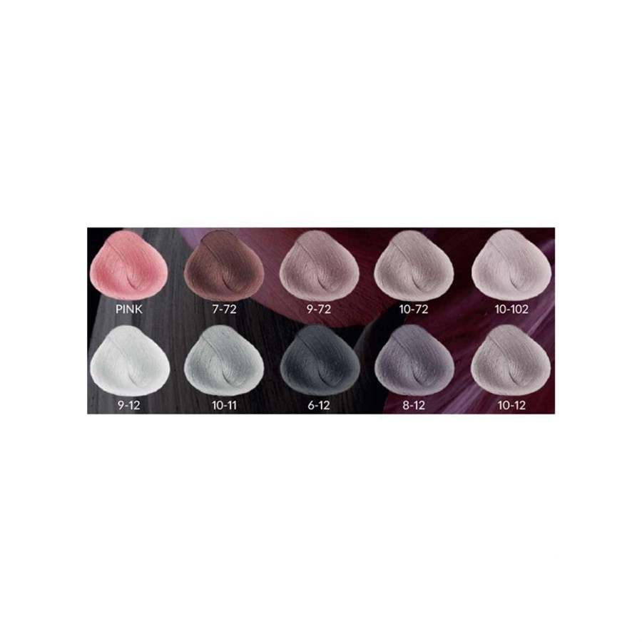 Nxt Colour 100ml Metallic Collection Mini Shade Chart Shade