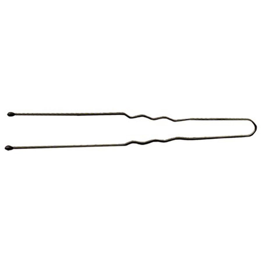LJ Professional Hairpins - Brown Fine Waved 2 Inch | Pins, Grips & Rollers  | Capital Hair & Beauty