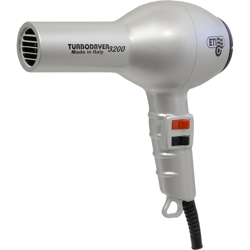 ETI Turbo Dryer 3200 - Silver | Hairdryers | Capital Hair & Beauty ETI Turbo Dryer 3200 - Silver | Hairdryers | Capital Hair & Beauty