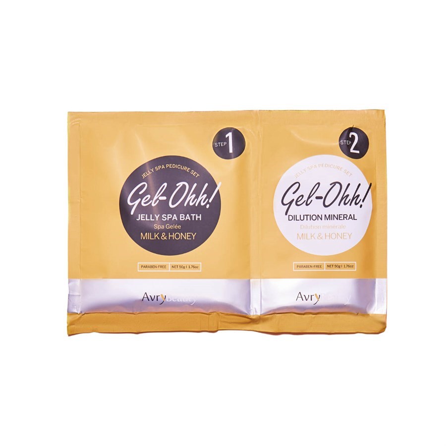 Avry Beauty GelOhh! Jelly Spa Bath Milk & Honey 50g Masks