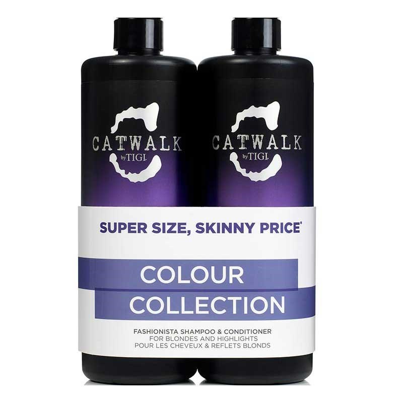 Tigi Catwalk Fashionista Shampoo Conditioner 750ml Duo Tween Shampoo Capital Hair Beauty