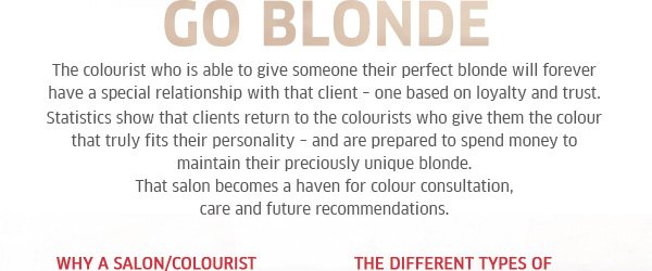 Why your business should go blonde