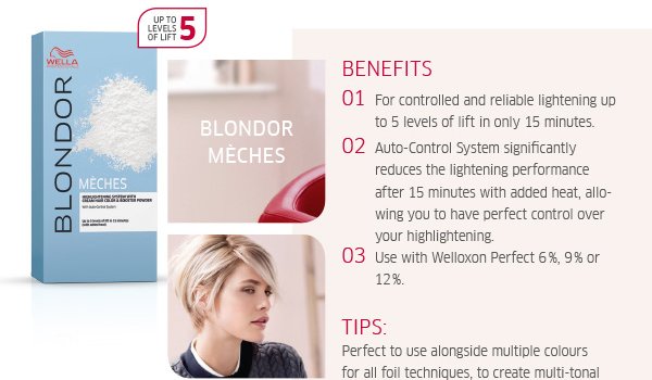 Blondor meches benefits and tips