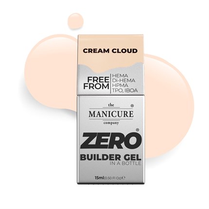 The Manicure Company Zero Builder Gel In A Bottle 15ml - Cream Cloud