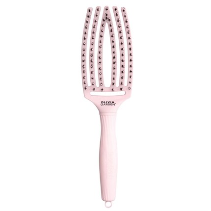 Olivia Garden Fingerbrush Limited Edition Pastel Pink Medium