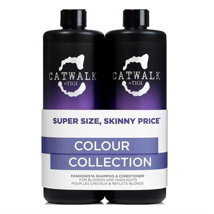TIGI Catwalk Fashionista Shampoo/Conditioner 750ml Duo Tween