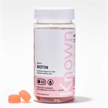 Known Biotin Vegan Gummies for Hair - 60pcs