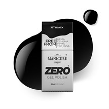 The Manicure Company Zero Gel Polish 10ml - Jet Black