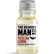 The Bearded Man Beard Oil 10ml - Sicilian Lemon