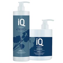 IQ Intelligent Haircare Clarifying Twin Pack 1 Litre