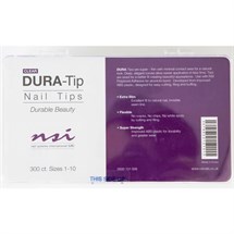 NSI Dura Tips Clear - 300pk (Sizes 1-10)