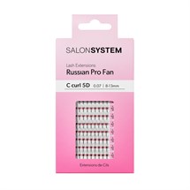 Salon System Russian Pro Fan - C Curl - 5D - 8-13mm