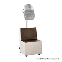 Salon Ambience Elle Waiting Seat With Dryer Holder