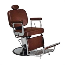 Salon Ambience Elite Barber Chair - Disc Base + Footrest